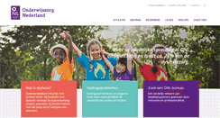 Desktop Screenshot of onderwijszorgnederland.nl